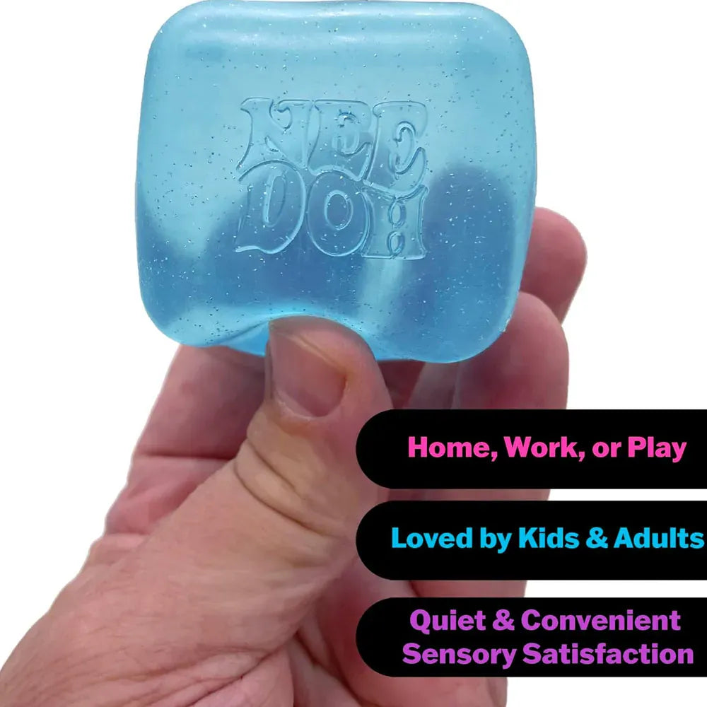 Schylling Needoh Nice Cube Sensory Fidget Toy Cube Stress Relief Tool